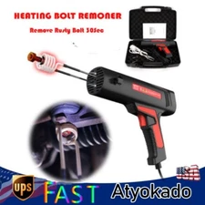 110V Heating Bolt Remover Gun Flameless Magnetic Induction Heater Nut Dismantle