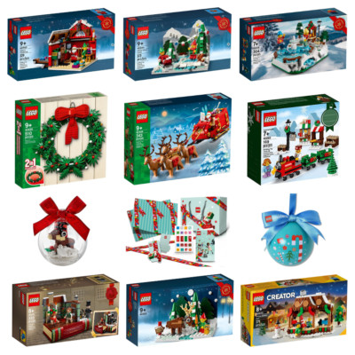 LEGO  Weihnachten 40262 40337 40353 40426 40484 40499 40564 40602 40658 NEU&OVP