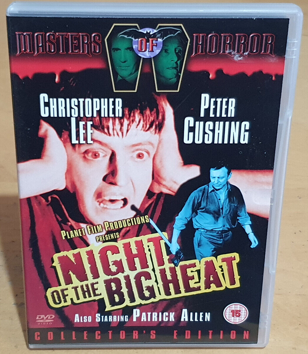 Night Of The Big Heat Collector's Edition DVD PAL Masters Of Horror