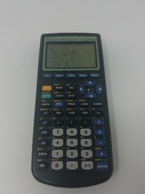 Texas Instrument TI-83 Plus Graphing Calculator AS IS For Parts or Repair Only