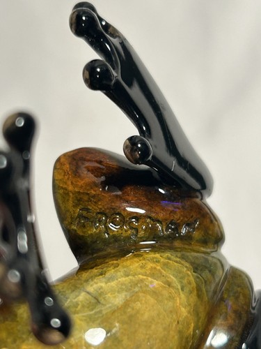 Frogman Tim Cotterill HIGH FOUR Bronze Frog Limited Edition 2303/5000 Stunning - Picture 6 of 9