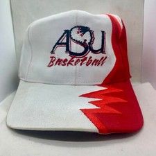 vintage 90’s ARKANSAS STATE UNIVERSITY INDIANS COLLEGE BASKETBALL strapback hat