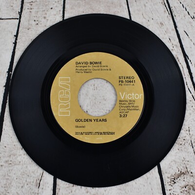 David Bowie – Golden Years / Can You Hear Me - 7" Vinyl - RCA Victor ...