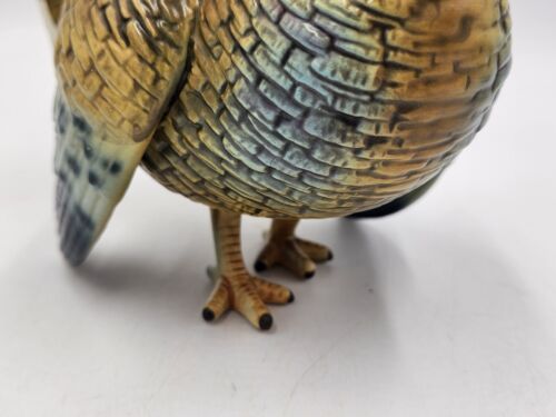 Vintage Napco Japan Ceramic Turkey Condiment Dish & Salt & Pepper Shakers Set - Picture 7 of 24