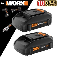2X For WORX 20V MAX Extend Lithium-ion Battery WA3520 WA3525 WA3575 WG155 WG540