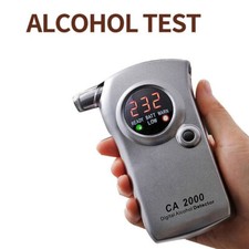 CA2000 Digital LCD Breath Breathalyzer Test Alcohol Tester Analyzer Detector