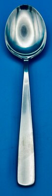 Gense FACETTE Dessert Spoon 7'' Stainless Flatware 18-8 Sweden
