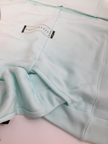 NIKE CZ4628 336 Girls Kids Fleece MINT Green Kangaroo Pouch Sweat Top Size M - Picture 7 of 16