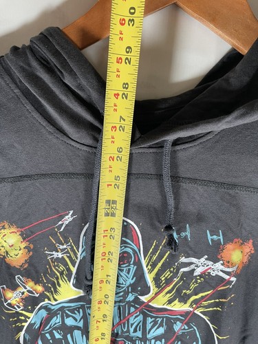 Star Wars Hooded T Shirt Lightweight Star Wars Darth Vader See Photos (A2) - Picture 6 of 8