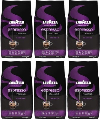 Lavazza Espresso Italiano Cremoso 6 x 1Kg (20 EUR/kg)