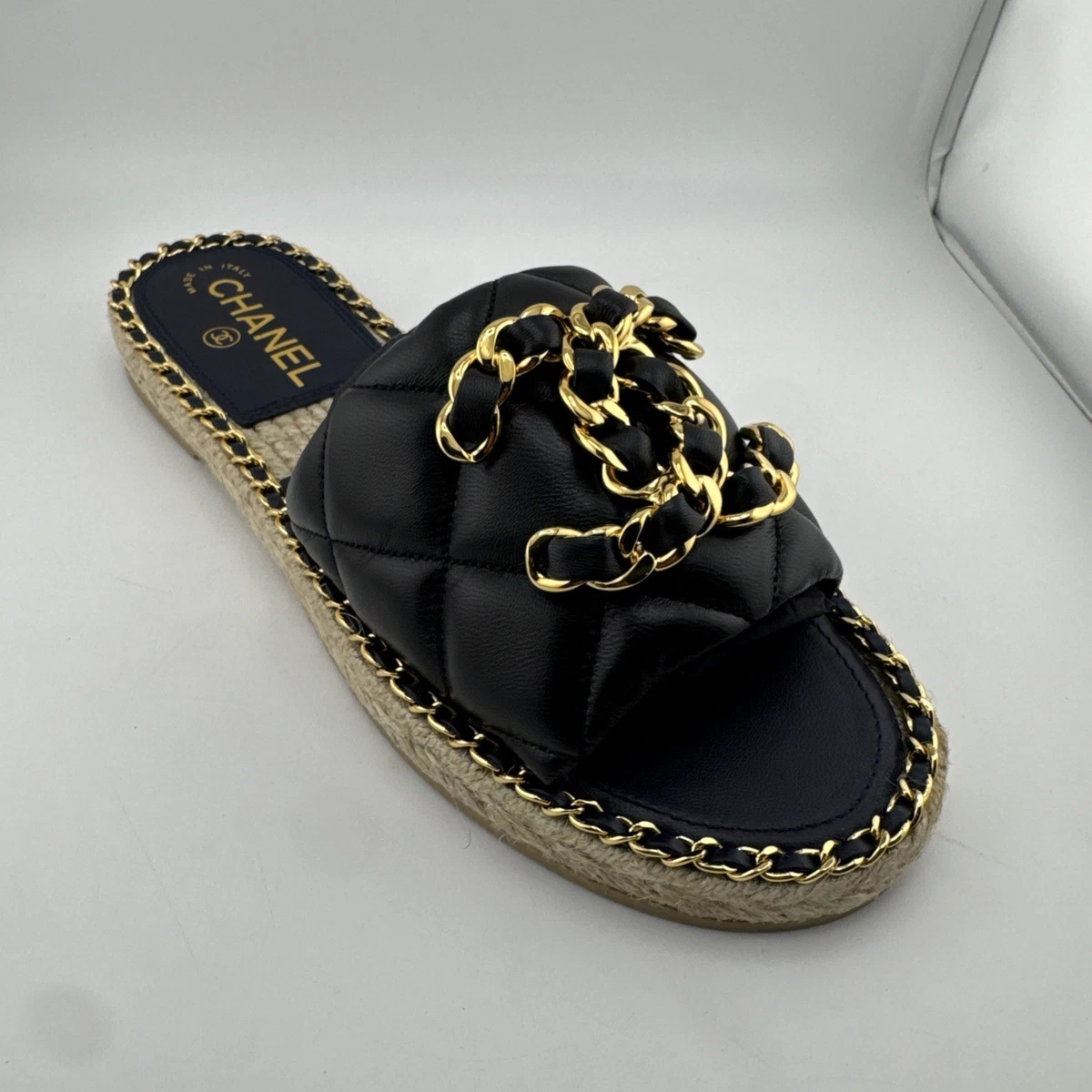 CHANEL Gold Sandals for Women for sale | eBay