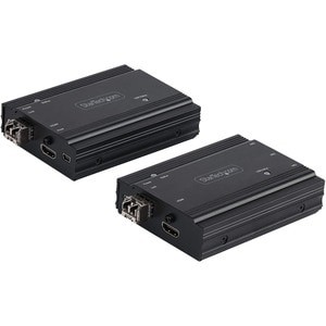 Startech 4K HDMI KVM Extender über Glasfaser HDMI Video & USB über Glasfaser bis zu 984 Fuß