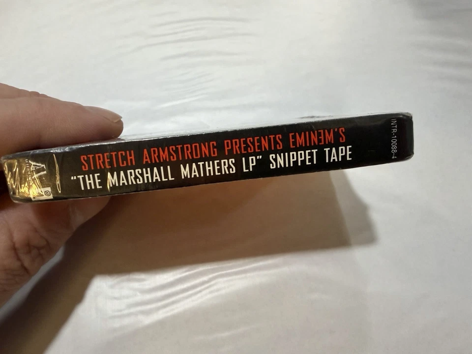 Eminem the Marshall Mathers LP 1 Cassette Tape Sealed PROMO Copy 2000 New STANS - Bild 2 von 4