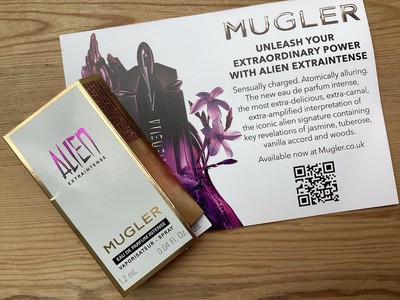 Mugler Alien ExtraIntense Eau de Parfum intense – Sample- 2025 New  Release UK