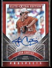 2015 Panini Elite Extra Edition #161 John Curtiss Autographed Prospects