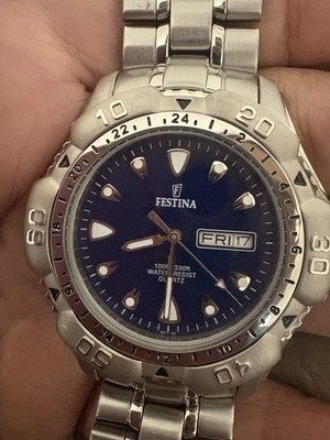 Vintage Festina 8811 Men s Diver Watch   New Old Stock (NOS)   Unworn w/ Tag