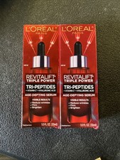 L'oreal~Revitalift Triple Power Age-Defying Serum ~ 1 oz ~ Tri-Peptides X2 Boxes