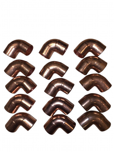 NIBCO® 3/4" Sweat Copper 90-Degree Elbow 15 count CP 607 CxC