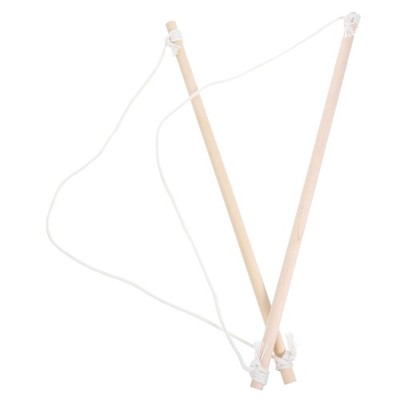  2-teiliges Holz-Gartenbanner-Fahnenmast-Set, Bannermast außerhalb des Hauses,