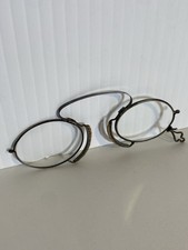 Antique Lorgnette 1880s Single Wire Construction Excellent Pince Nez Eye Glasses