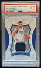 2024-25 National Treasures Luka Doncic NBA Jersey #34/99 Mavericks PSA 8