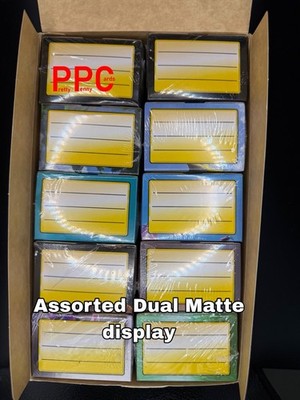 Dragon Shield Assorted Color Matte Dual Display - 10ct Of 100 Sleeves Variety 1