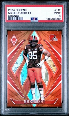 Carte Panini Myles Garrett 2023 – Orange Foil 371/565 – Cleveland Browns