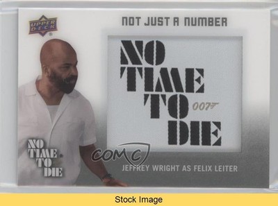 2025 James Bond No Time To Die Jeffrey Wright as Felix Leiter #NJN-6 READ fn5