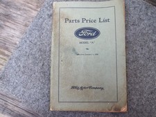 1932 Ford Motor Company Model A Parts Price List Catalog Free Ship 1932 Ford Motor Company Model A Parts Price List Catalog Free Ship