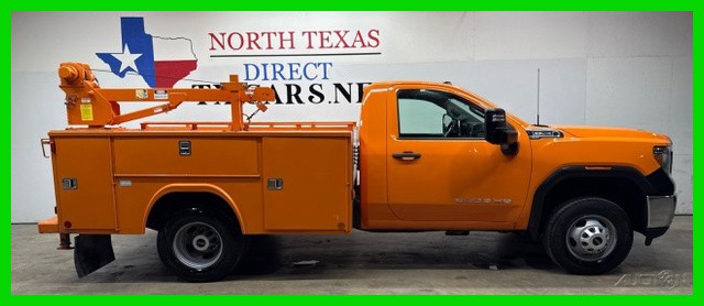 2020 GMC Sierra 3500 RKi Service Body Liftmoore Crane Dually Mechanic T