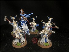 Warhammer AOS DPS painted Lumineth Realm-lords Alarith Stoneguard SK8008