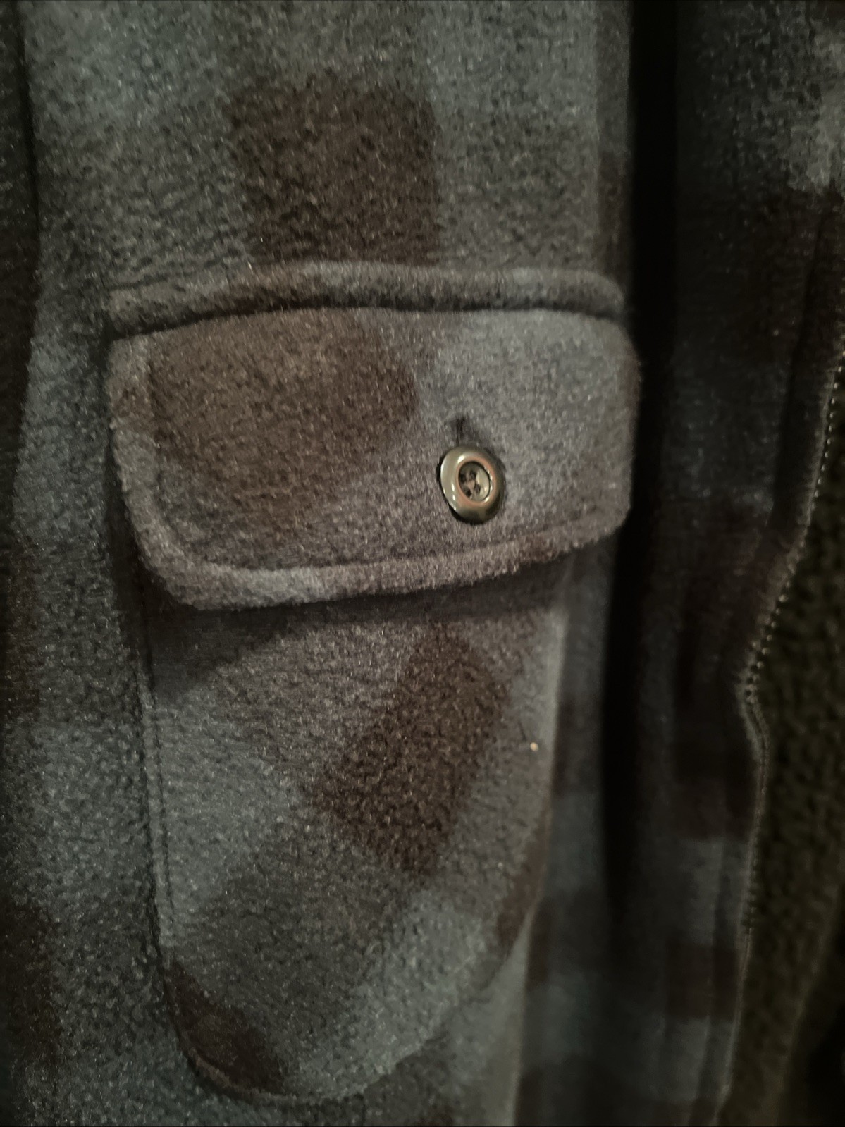 Cold Storage Dark Green Flannel Patterned Foul We… - image 3