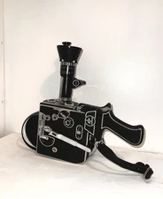 Paillard Bolex H8 8mm Movie Camera with 40mm Lens Made In France Tested Works