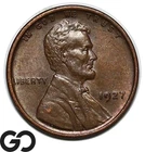 1927 Lincoln Cent Wheat Penny, Choice AU++/Unc