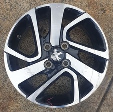PEUGEOT 108 15" Alloy Wheel Genuine Peugeot "Thorren" Alloy 4x100 4.5Jx15 ET35