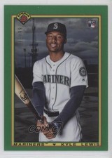 2020 Bowman 1990 Bowman Green Refractor 93/99 Kyle Lewis #90B-KL 17lu