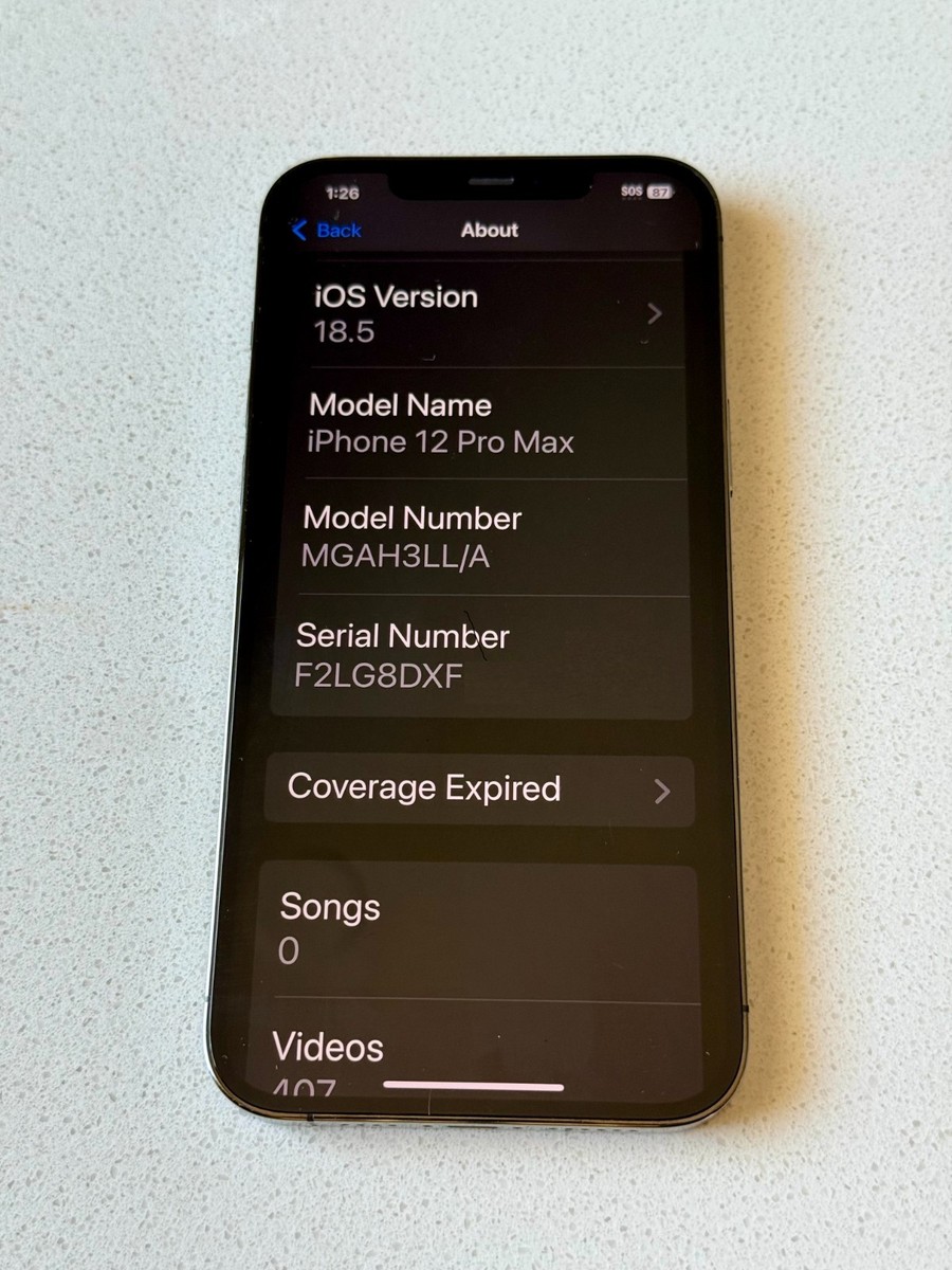 ブラックのiPhone 12 Pro New in Sealed Box Apple iPhone 12 PRO USA UNLOCKED