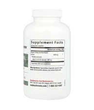 Turkey Tail, Mushroom Extract Powder, 200 Capsules