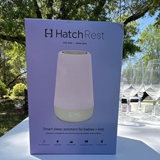 Hatch Rest 2nd Gen Smart Sleep Assistant Night Light Sound Machine White