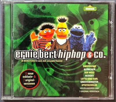 CD - Sesamstraße - Ernie, Bert Hiphop & Co. - 20 Monsterhits
