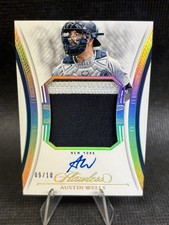 2025 Flawless Austin Wells Patch Autograph Gold Auto  /10 RPA Yankees