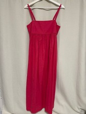 UNIQLO Pink Cotton Camisole Dress M Size Womenâ€™s Summer Casual