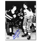 Maurice Richard & Sugar Jim Henry Autographed 11x14 Photo - The Handshake