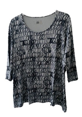 Trigema Shirt, Grautöne, Gr. 48/50