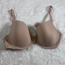 SKIMS Women's Fits Everybody T-Shirt Bra Underwire Neutral Tan Size 32DD NWOT