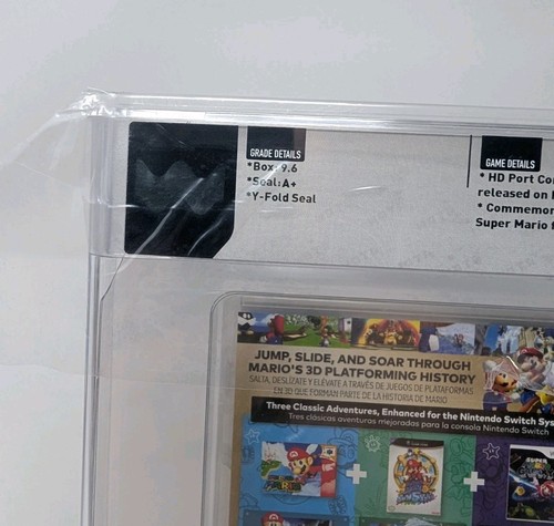Nintendo Switch Precintado Super Mario 3D All Stars Wata 9.6 A+ Calificado Nuevo - Imagen 6 de 9