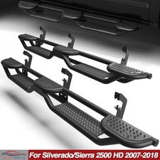Running Boards Nerf Bar For Chevy Silveradogmc Sierra 2500 Hd 2007-2018
