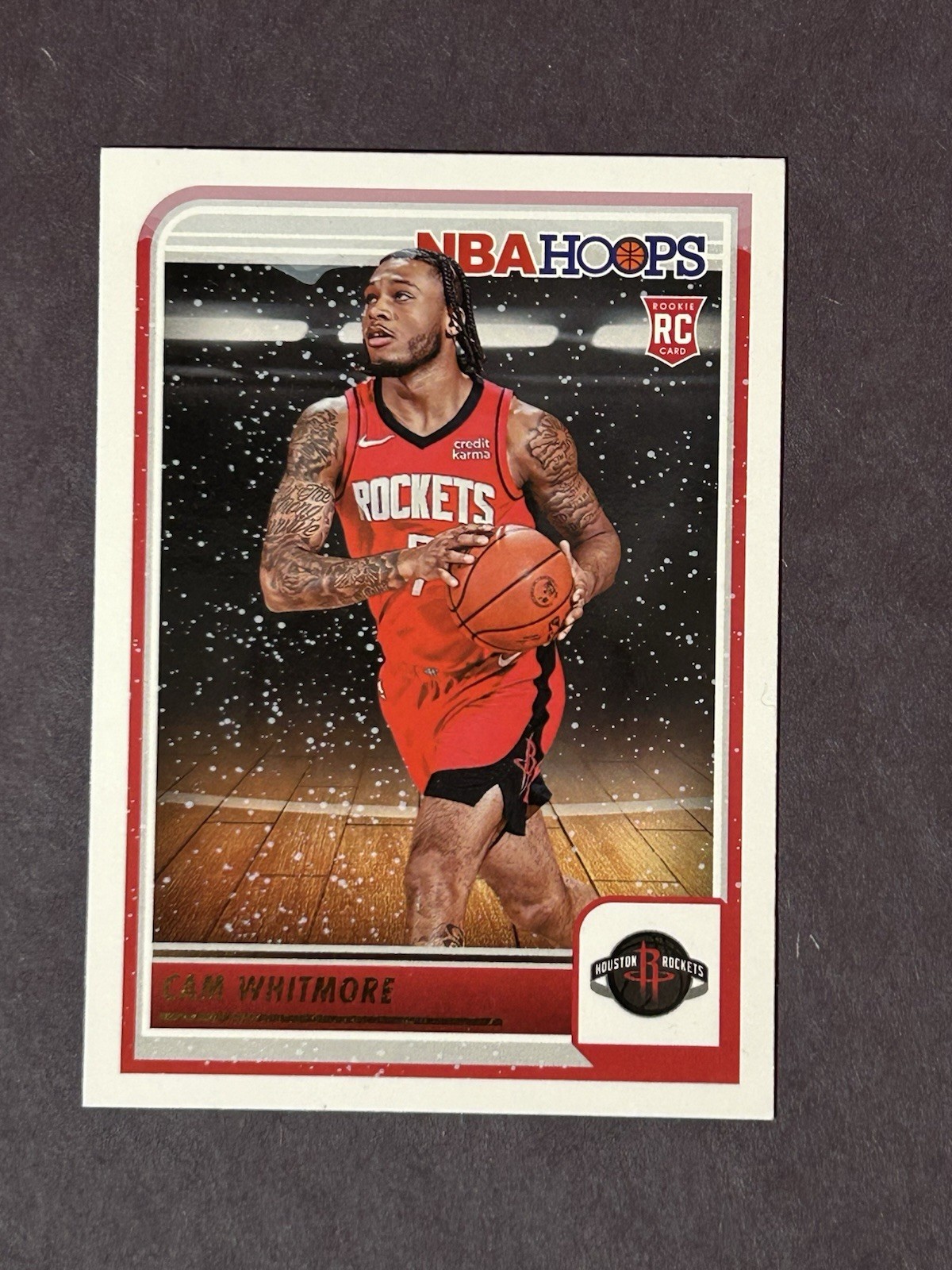 2023-24 NBA Hoops Winter Cam Whitmore RC #265 Houston Rockets