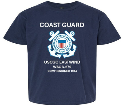 USCGC EASTWIND  WAGB-279 * COMMISSIONED 1944 *USCG OFFICIALLY LICENSED