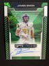 2025 Leaf Optichrome Football RC Auto BA-JS1 James Simon 1/6